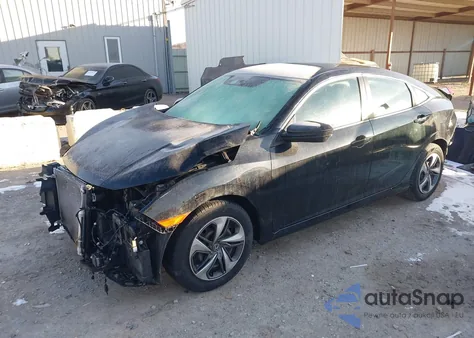 2019 Honda Civic Lx z USA, uszkodzony, nr VIN 19XFC2F6XKE032506